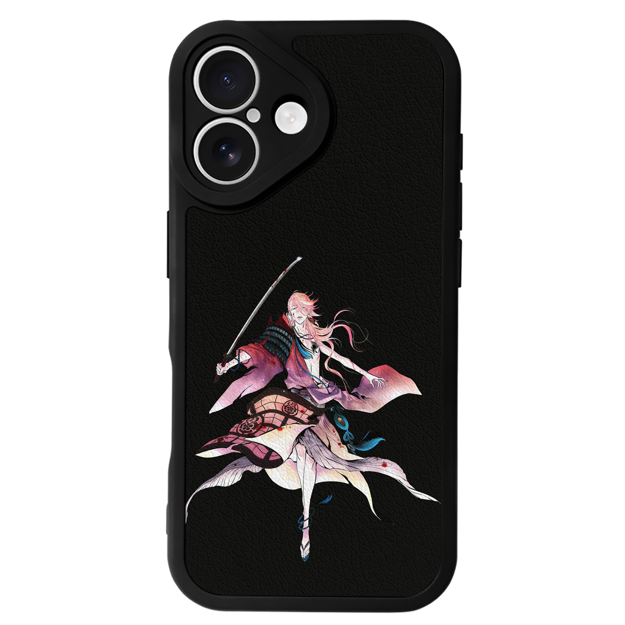 （画像用） 刀剣乱舞 Touken Ranbu 【iPhone 16シリーズ対応】シリコンスマホケース（レザー調） 材質：シリコン